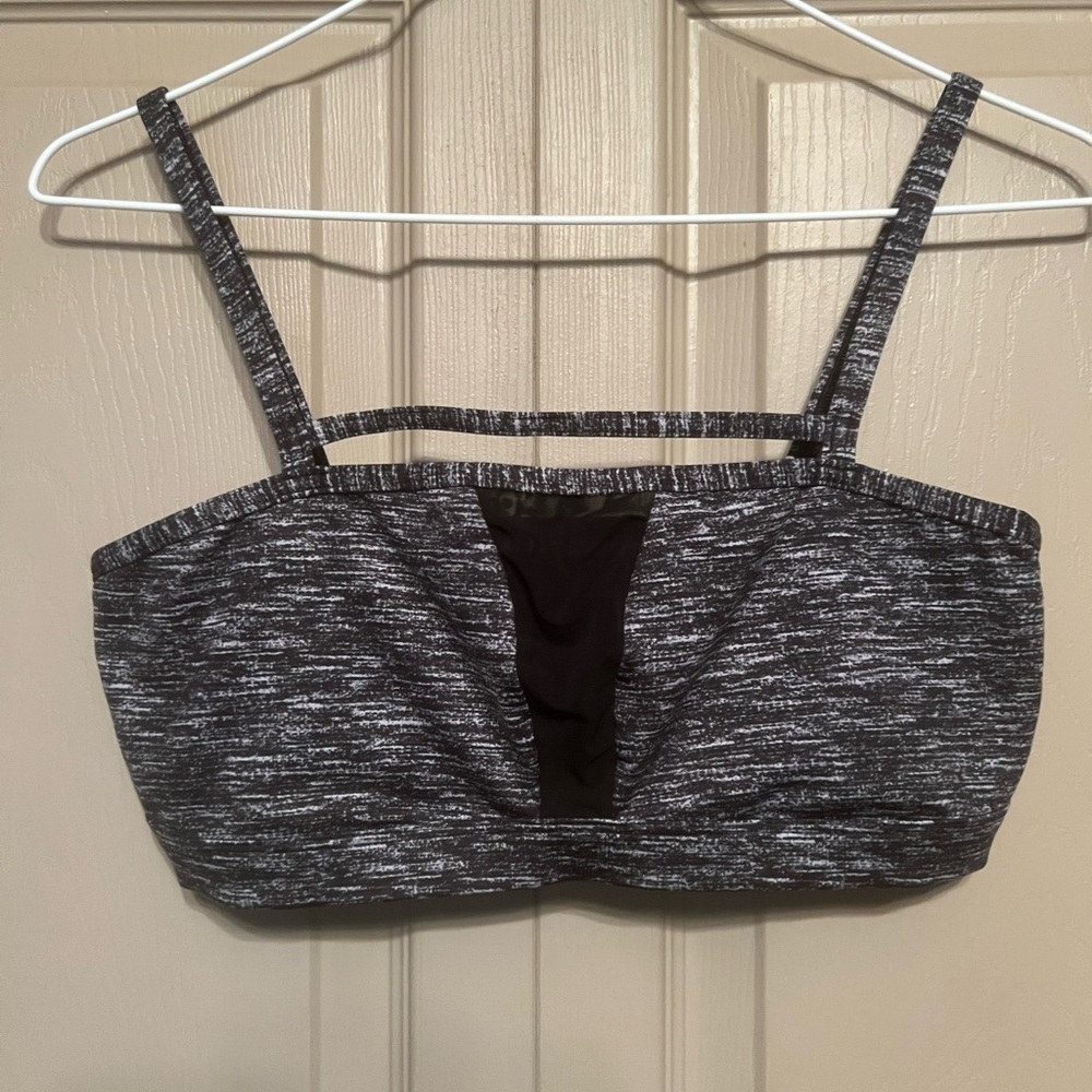Victoria's Secret Gray and Black Bandeau